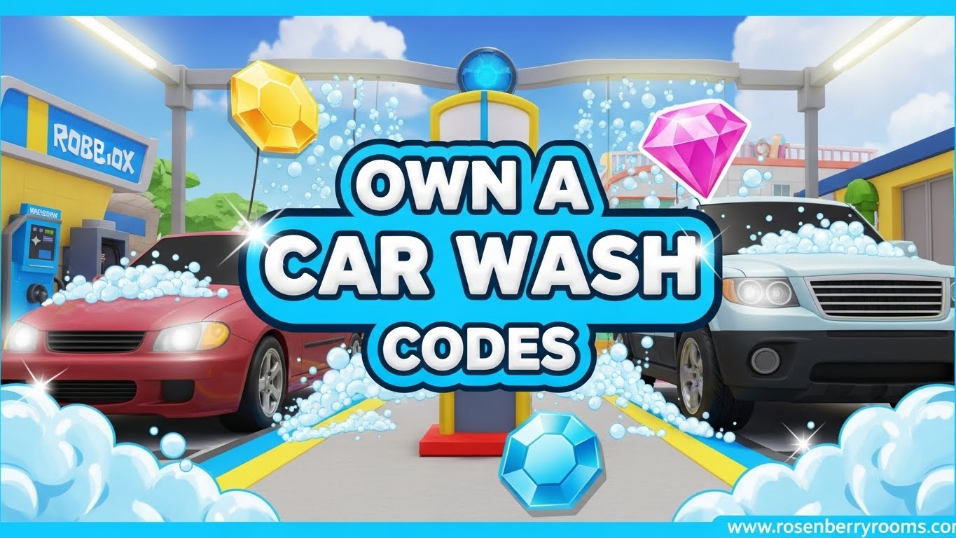 Own A Car Wash Codes