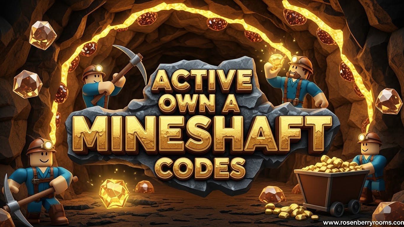 Own a Mineshaft Codes