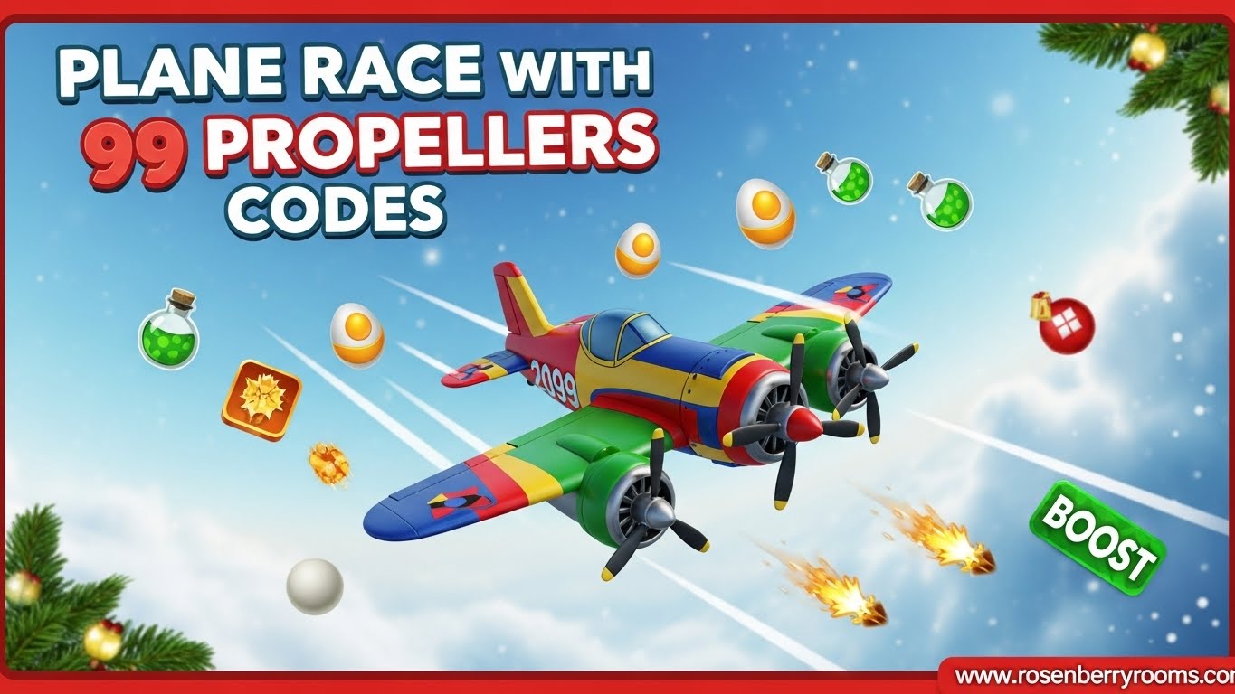 Plane Race with 99 Propellers Codes