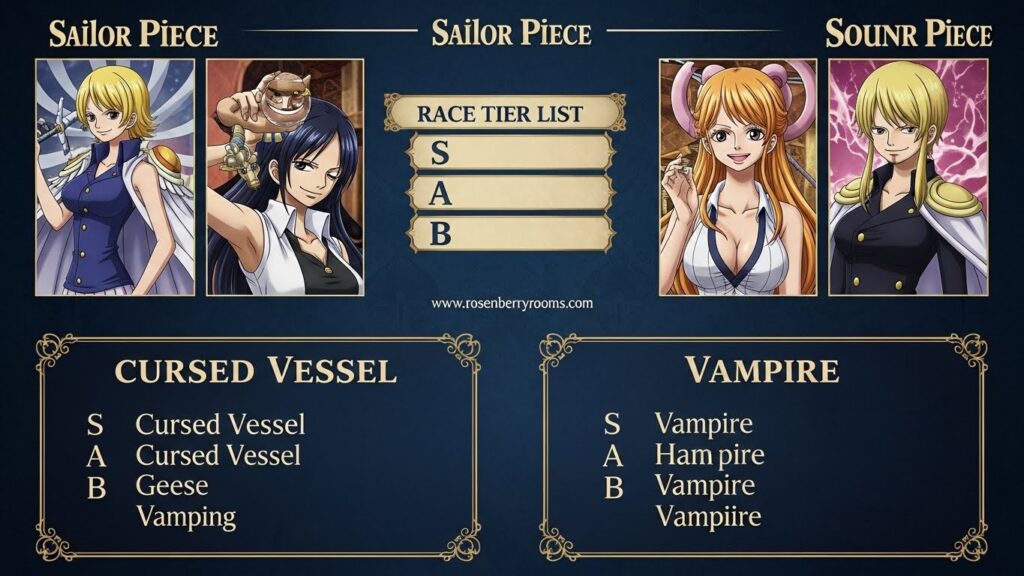 Sailor Piece Tier List June 2026 Guide Best Races