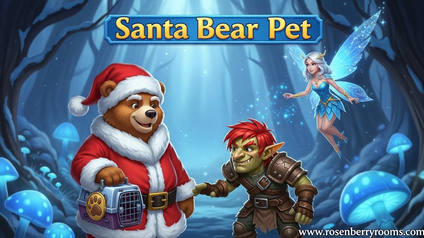Santa Bear Pet