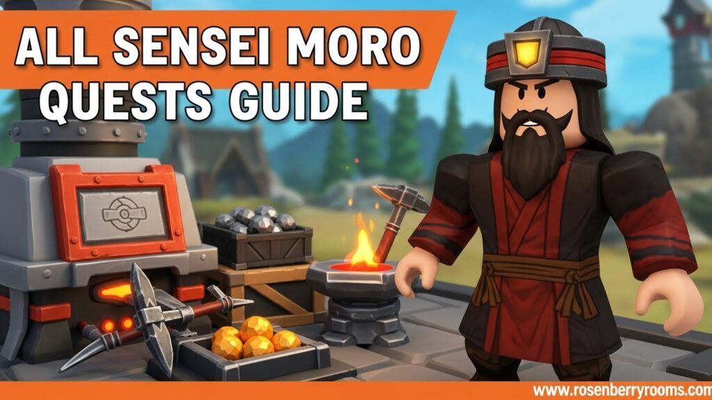 Sensei Moro Quests