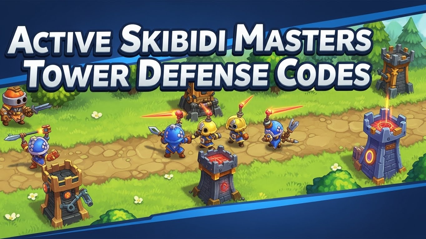 Skibidi Masters Tower Defense Codes