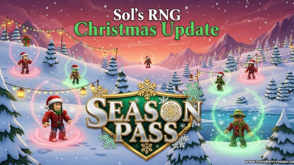 Sol's RNG Christmas 2025 Update: Guide to New Auras, Events & Season Pass 1 Sol's RNG Christmas