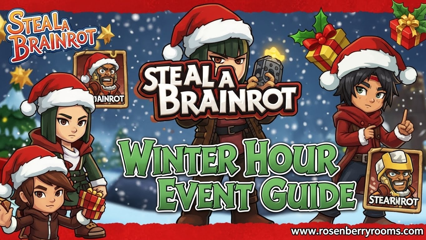 Steal a Brainrot Winter Hour Event