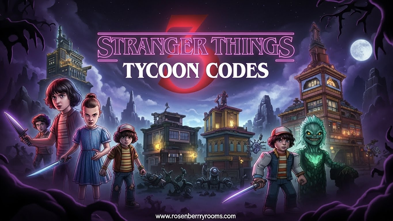 Stranger Things Tycoon Codes