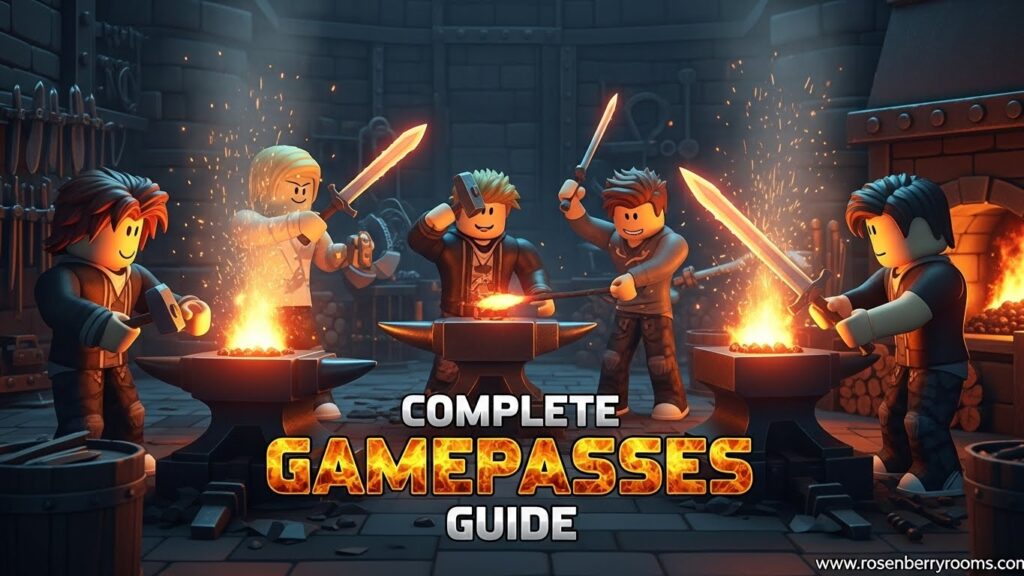 The Forge Gamepasses