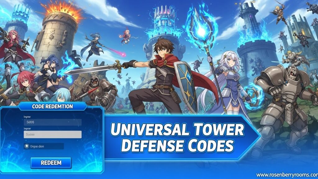 Universal Tower Defense Codes