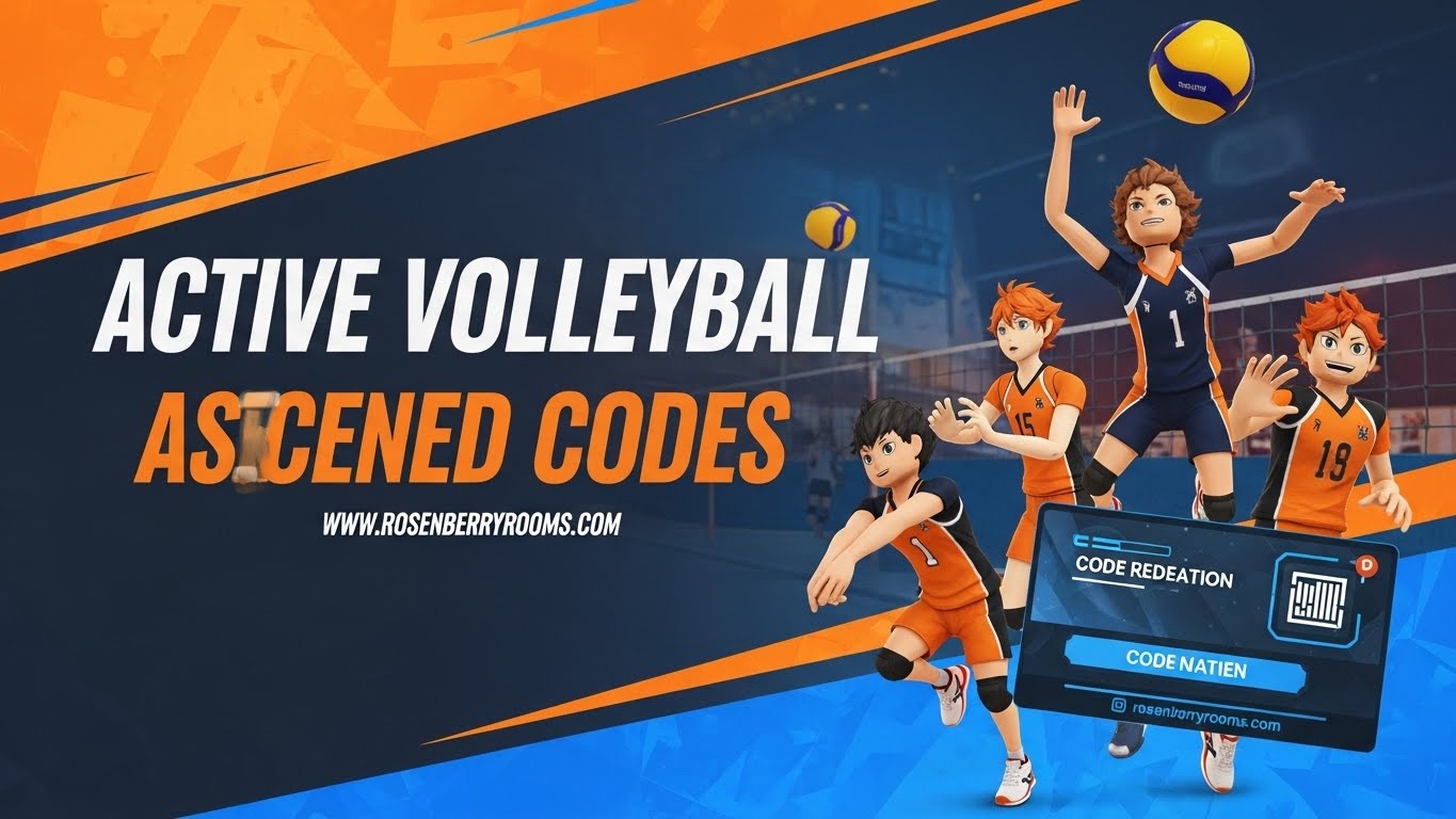 Volleyball Ascended Codes (March 2026) NEW Codes Available