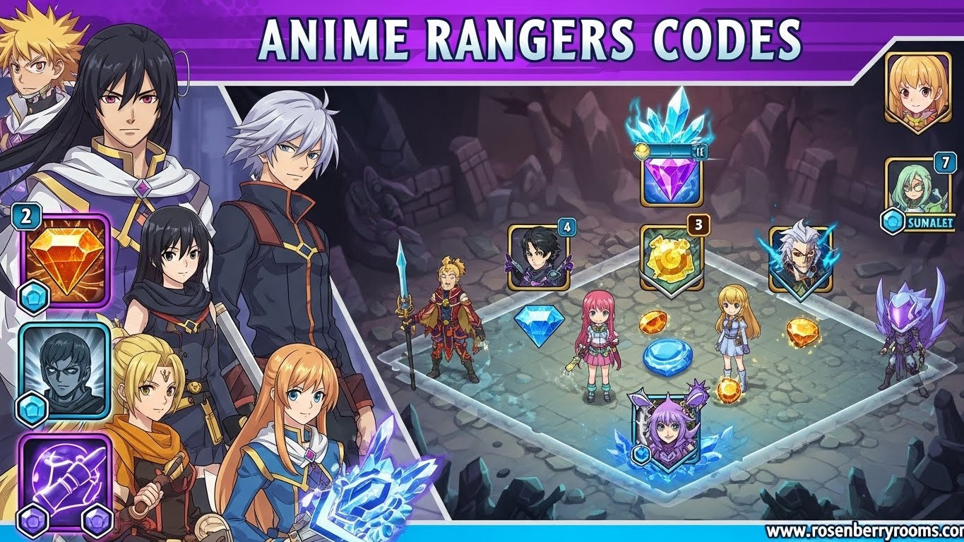 Anime Rangers Codes