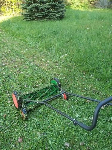 Scotts 2000-20S 20-Inch 5-Blade Push Reel Lawn Mower, Green customer photo 2