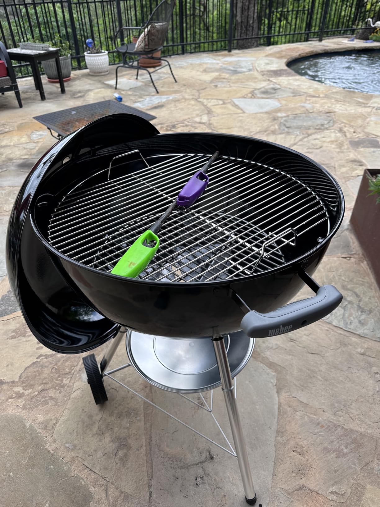 Weber® Original Kettle Charcoal Grill, 22-Inch, Black customer photo 2