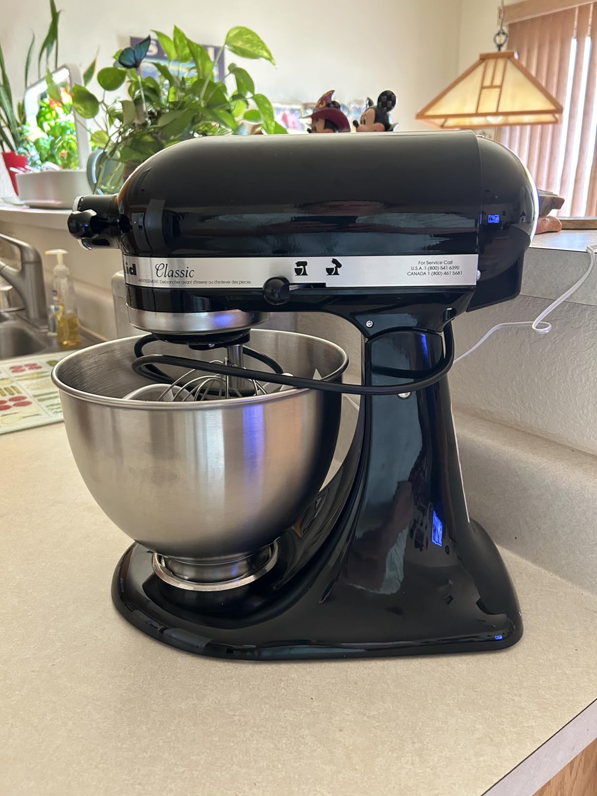 KitchenAid Classic Series 4.5 Quart Tilt-Head Stand Mixer K45SS, White Customer Review KitchenAid Classic Series 4.5 Quart Tilt-Head Stand Mixer K45SS, White - Customer Photo 3