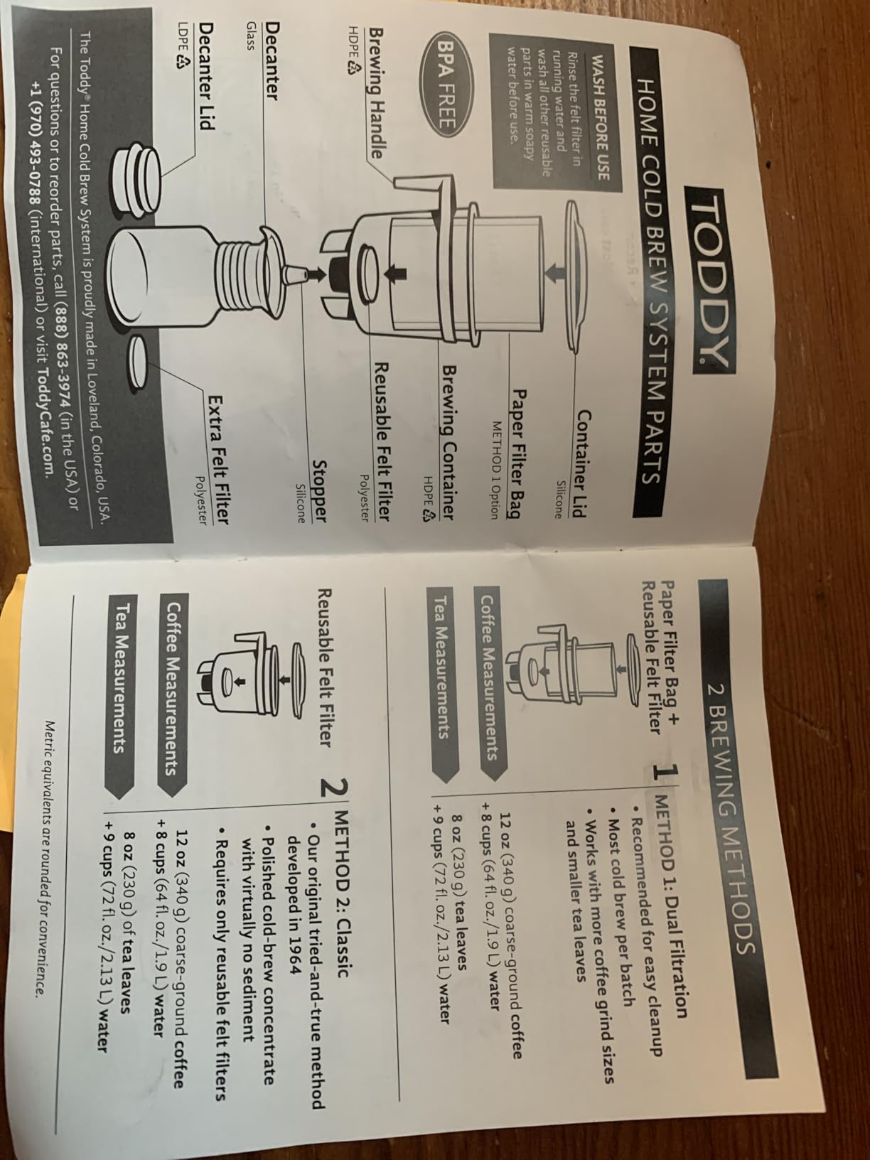 Toddy Cold Brew System - Classic Cold Brew Coffee Maker customer photo 2