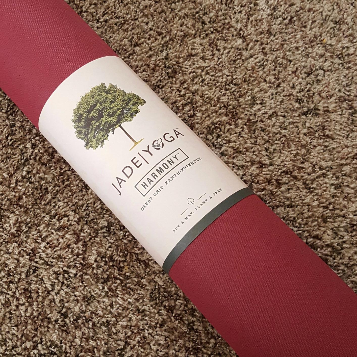 JadeYoga Harmony Yoga Mat - Durable & Thick Gym Fitness Mat, Non-Slip Natural Rubber Yoga Mat - Home Exercise & Stretching Mat, Workout Mat - Yoga, Pilates & Meditation for Women & Men Customer Review JadeYoga Harmony Yoga Mat - Durable & Thick Gym Fitness Mat, Non-Slip Natural Rubber Yoga Mat - Home Exercise & Stretching Mat, Workout Mat - Yoga, Pilates & Meditation for Women & Men - Customer Photo 1