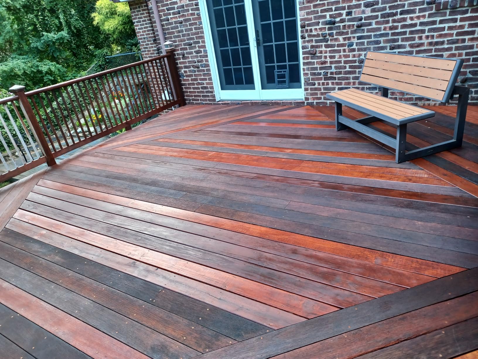 Cabot Australian Timber Oil Wood Stain and Protector, Honey Teak, 1 Gallon Customer Review Cabot Australian Timber Oil Wood Stain and Protector, Honey Teak, 1 Gallon - Customer Photo 2