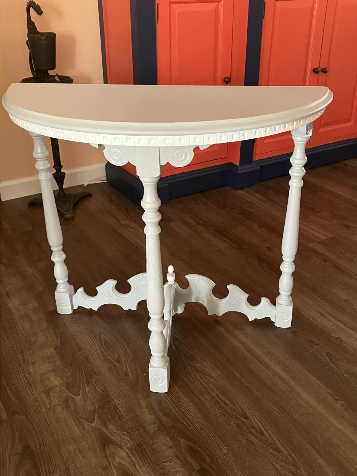 Varathane Water-Based Crystal-Clear Ultimate Polyurethane | Interior Wood Protection | Satin | Half Pint - Customer Photo 2