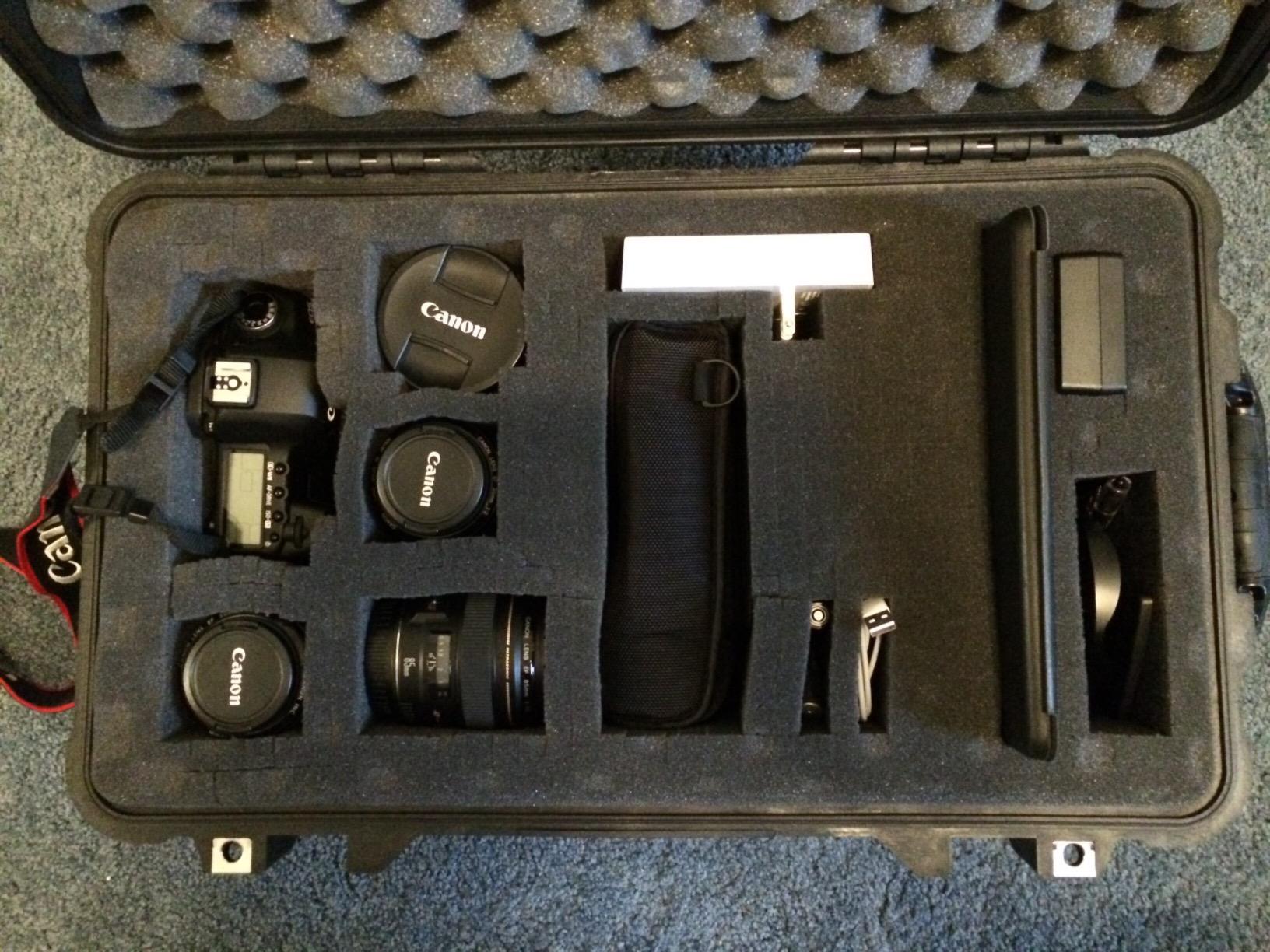 Pelican 1510 Case With Padded Dividers (Black) - Carry-On Compliant - Customer Photo 2