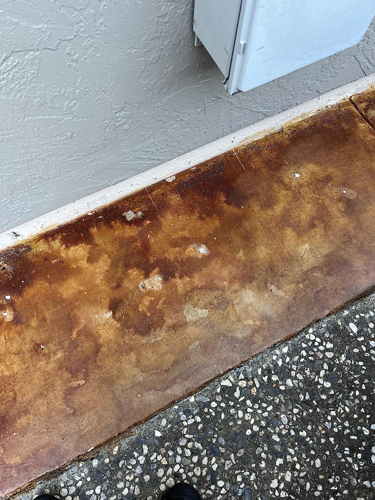 Concrete Acid Stain Semi-Transparent Professional Grade Cement Stain (Western Saddle, 1 Gallon) Customer Review Concrete Acid Stain Semi-Transparent Professional Grade Cement Stain (Western Saddle, 1 Gallon) - Customer Photo 2