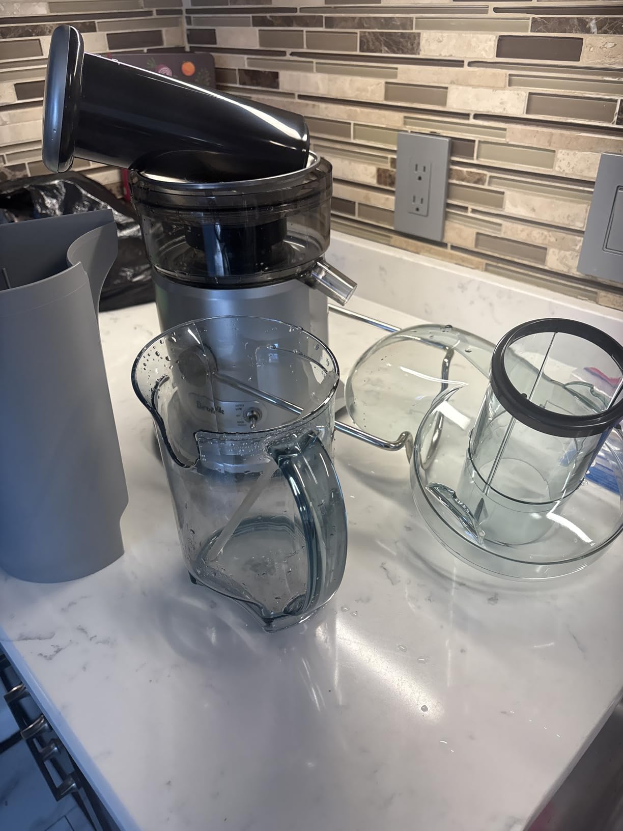 Breville Juice Fountain Plus JE98XL, Silver Customer Review Breville Juice Fountain Plus JE98XL, Silver - Customer Photo 1