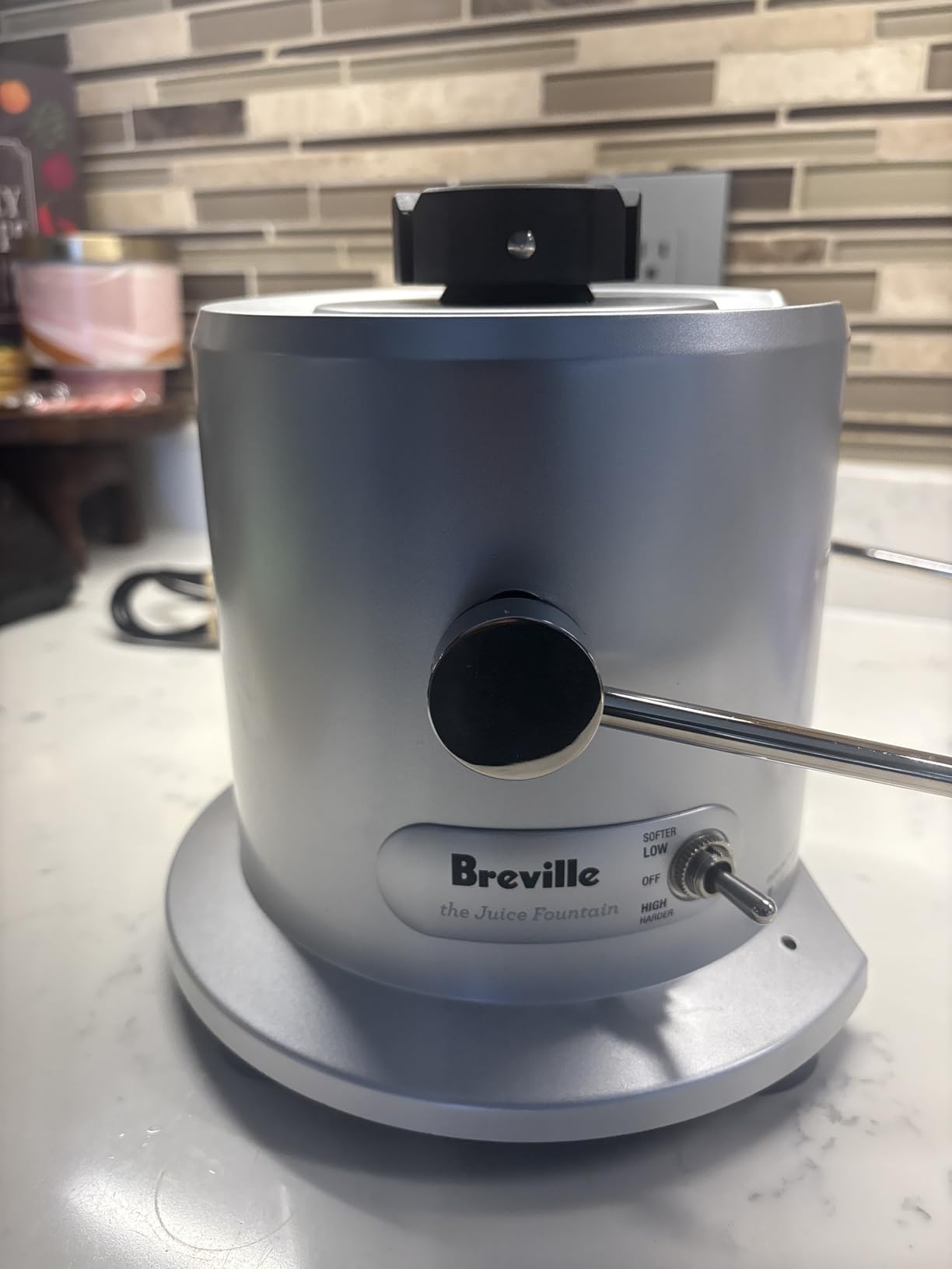 Breville Juice Fountain Plus JE98XL, Silver Customer Review Breville Juice Fountain Plus JE98XL, Silver - Customer Photo 2