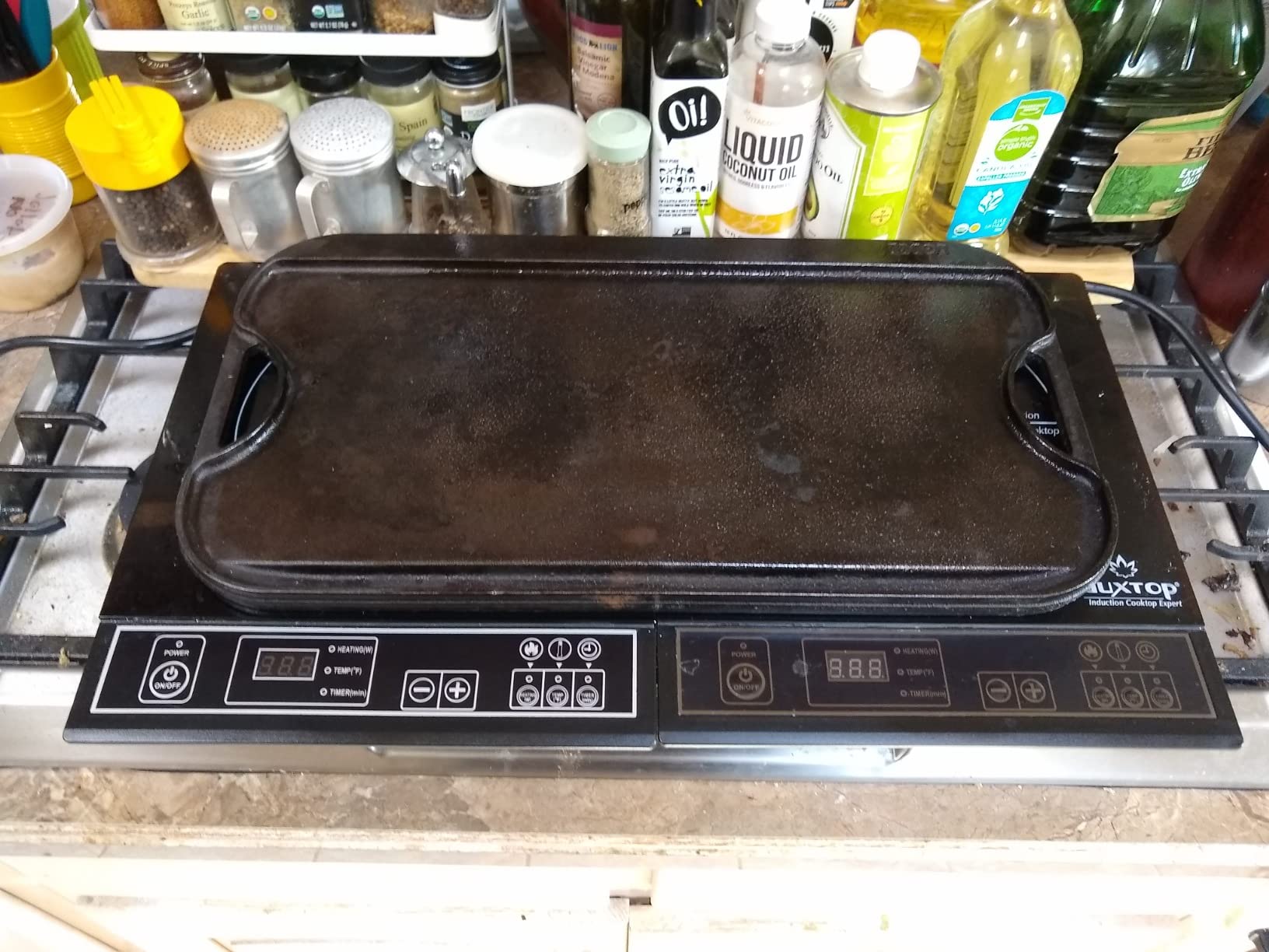 Duxtop 1800W Portable Induction Cooktop Countertop Burner, Gold 8100MC/BT-180G3 Customer Review Duxtop 1800W Portable Induction Cooktop Countertop Burner, Gold 8100MC/BT-180G3 - Customer Photo 2