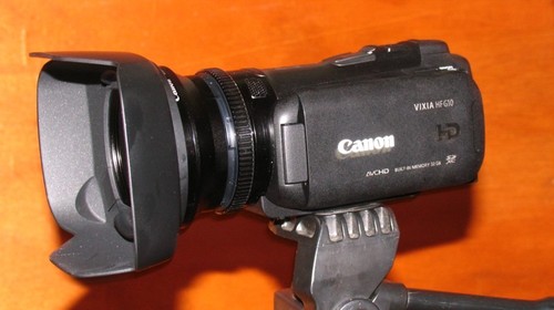 Canon VIXIA HF G10 Full HD Camcorder with HD CMOS Pro and 32GB Internal Flash Memory - Customer Photo 1