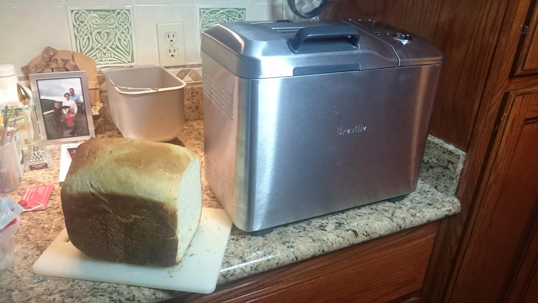 Breville BBM800XL Custom Loaf Bread Maker Machine, Brushed Stainless Steel Customer Review Breville BBM800XL Custom Loaf Bread Maker Machine, Brushed Stainless Steel - Customer Photo 1