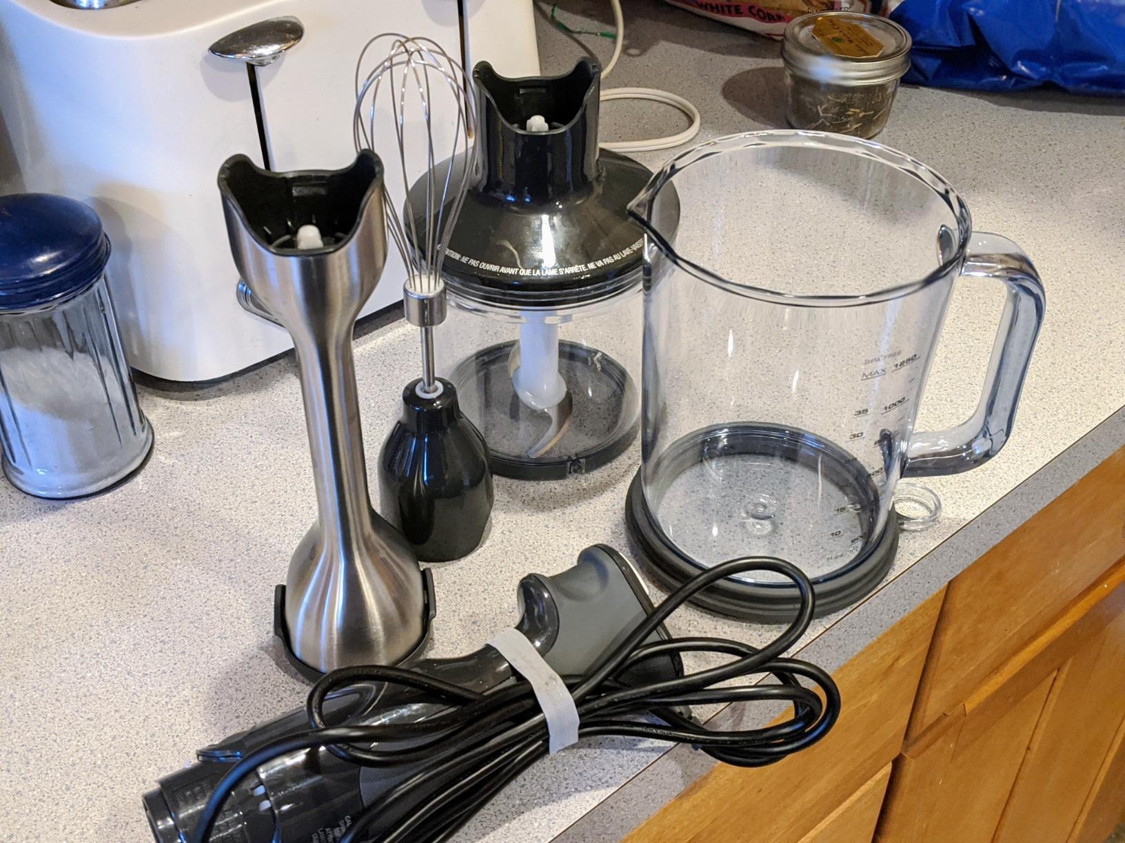 Breville BSB510XL Control Grip Immersion Blender, Brushed Stainless Steel Customer Review Breville BSB510XL Control Grip Immersion Blender, Brushed Stainless Steel - Customer Photo 1