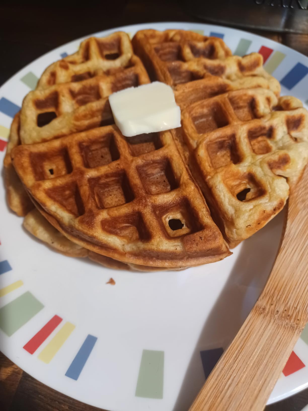bella Classic Rotating Belgian Waffle Maker with Nonstick Plates, Removable Drip Tray, Adjustable Browning Control and Cool Touch Handles, Black customer photo 1