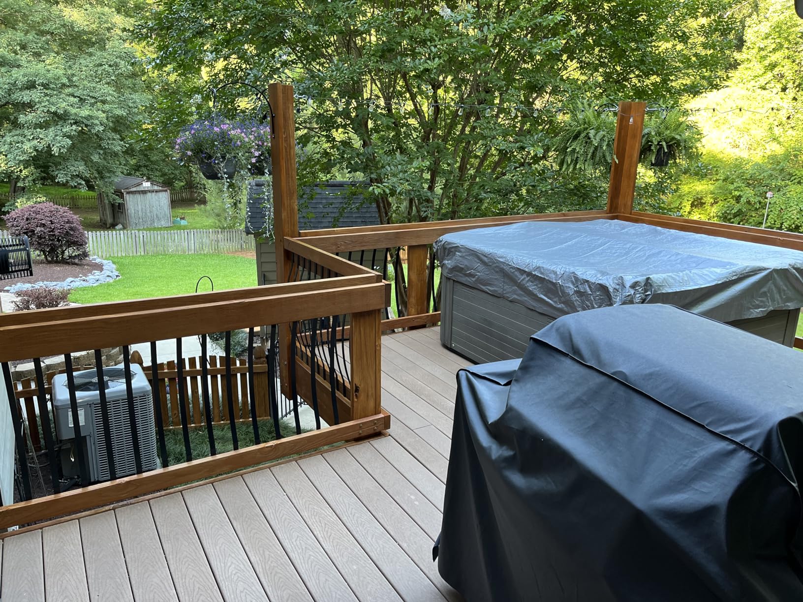 DEFY Extreme Wood Stain and Sealer in One - 1 Gallon Semi-Transparent Waterproof Coating for All Wood Types - Cedar Tone Customer Review DEFY Extreme Wood Stain and Sealer in One - 1 Gallon Semi-Transparent Waterproof Coating for All Wood Types - Cedar Tone - Customer Photo 2