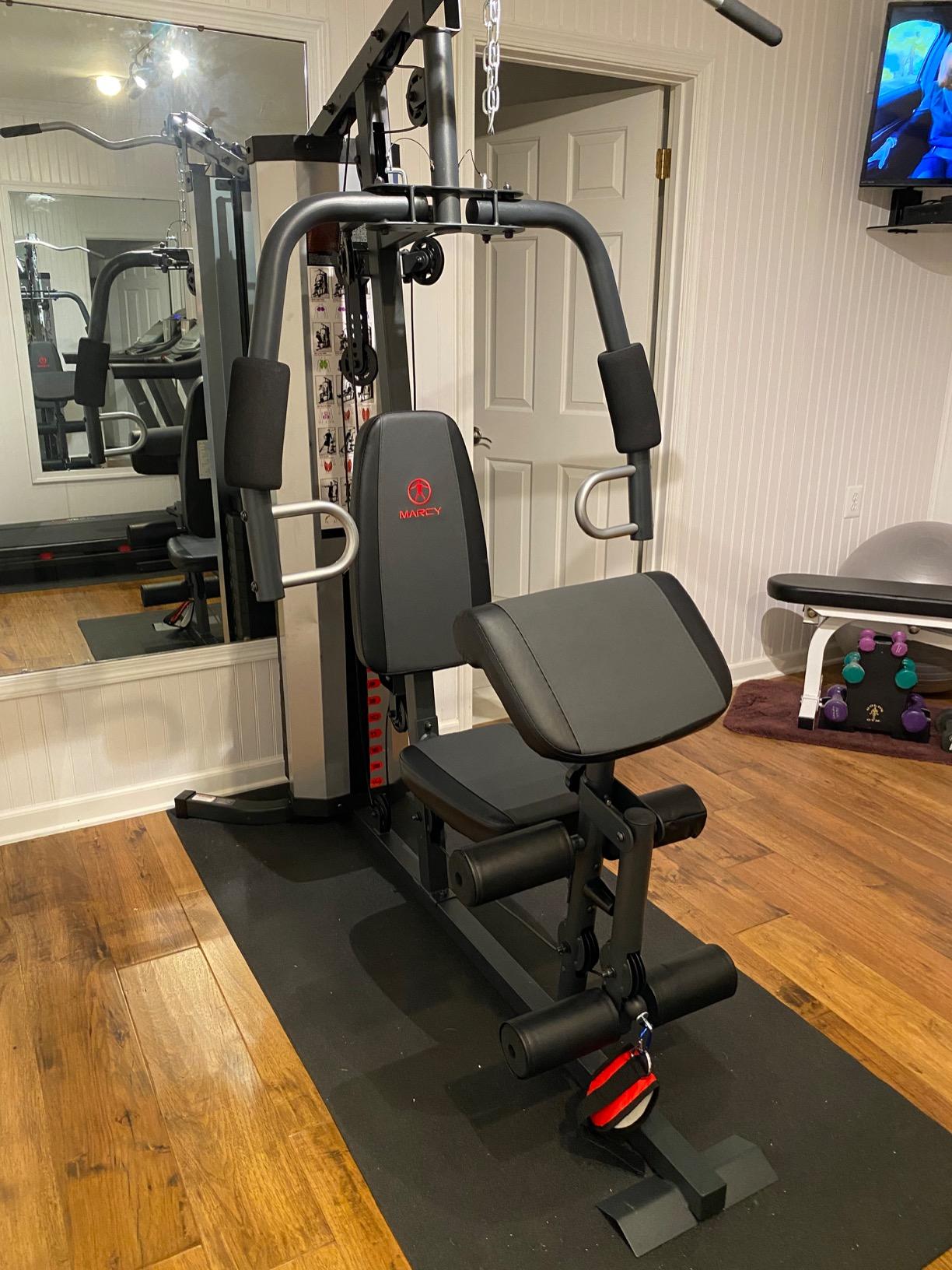Marcy MWM-988 Multifunction Steel Home Gym 150lb Weight Stack Machine - Customer Photo 1