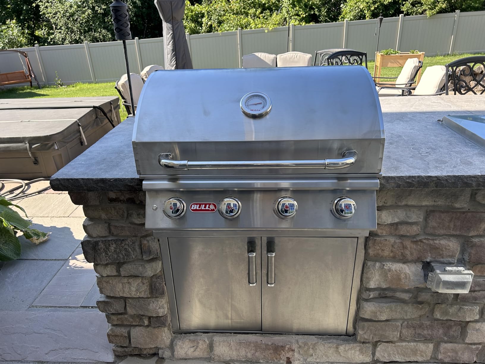 Bull Outlaw 30-Inch Built-In Grill (BG-26039), Natural Gas customer photo 1