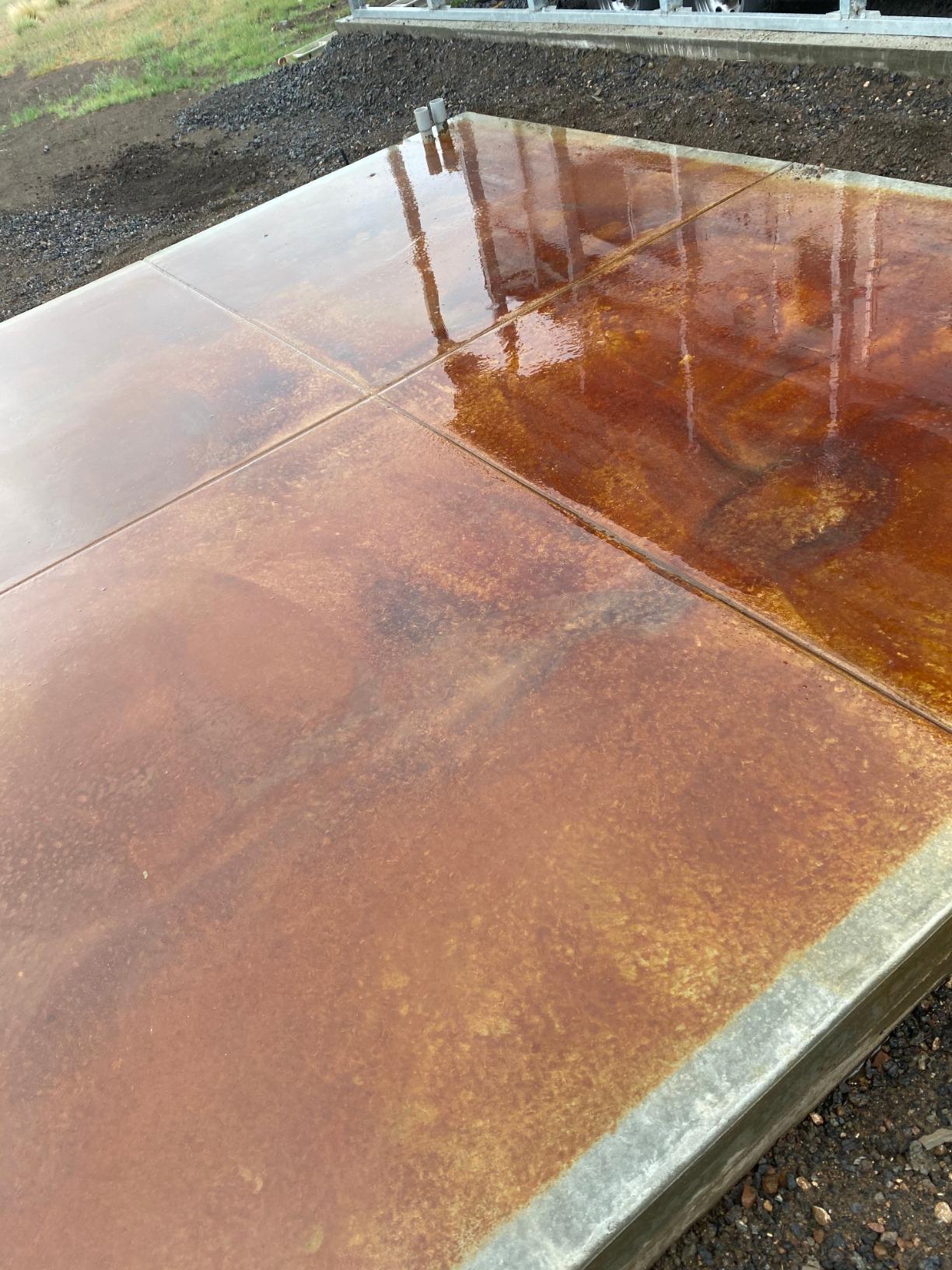 CC Concrete Coatings Vivid Acid Stain for Concrete | Coffee | 1-Gallon Customer Review CC Concrete Coatings Vivid Acid Stain for Concrete | Coffee | 1-Gallon - Customer Photo 1