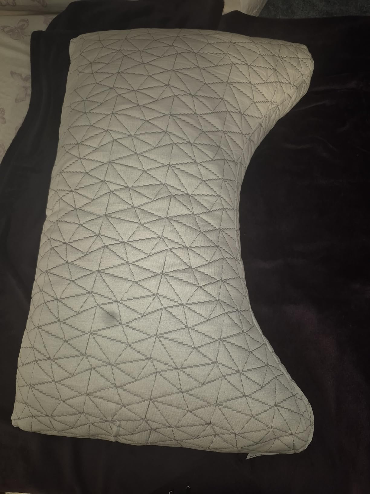 Coop Home Goods Original Adjustable Pillow, Queen Size Bed Pillows for Sleeping, Cross Cut Memory Foam Pillows - Medium Firm Back, Stomach and Side Sleeper Pillow, CertiPUR-US/GREENGUARD Gold Customer Review Coop Home Goods Original Adjustable Pillow, Queen Size Bed Pillows for Sleeping, Cross Cut Memory Foam Pillows - Medium Firm Back, Stomach and Side Sleeper Pillow, CertiPUR-US/GREENGUARD Gold - Customer Photo 1