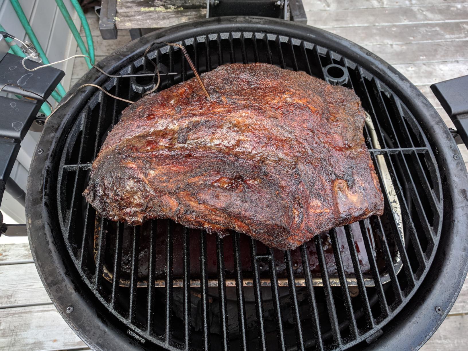 Char-Griller® AKORN® Kamado Charcoal Grill and Smoker with Cast Iron Grates, Warming Rack and Locking Lid with 445 Cooking Square Inches in Graphite, Model E16620 customer photo 2