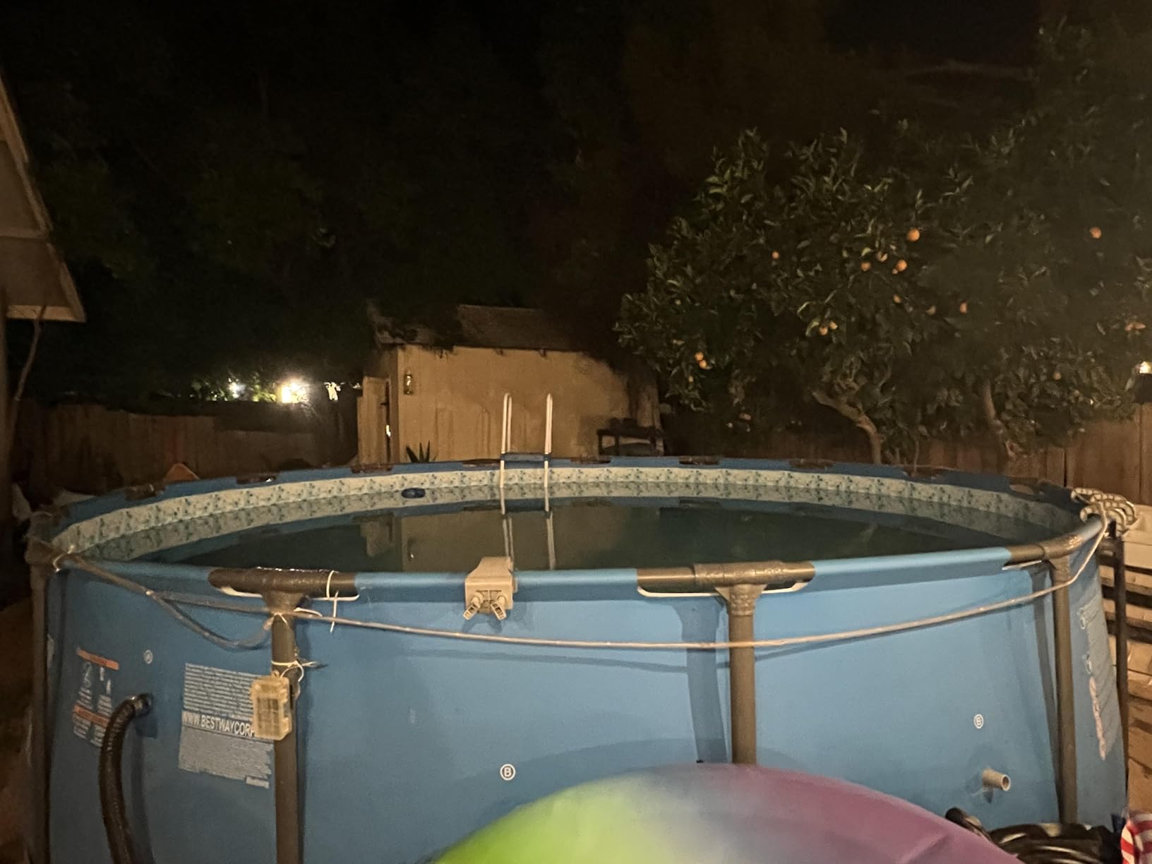 Bestway Steel Pro MAX 15' x 48 Above Ground Swimming Pool, Pool Only, Blue | Round Durable Metal Frame Pool, Outdoor Backyard Water Activity - Includes Puncture-Resistant Liner, No-Tool Setup customer photo 2