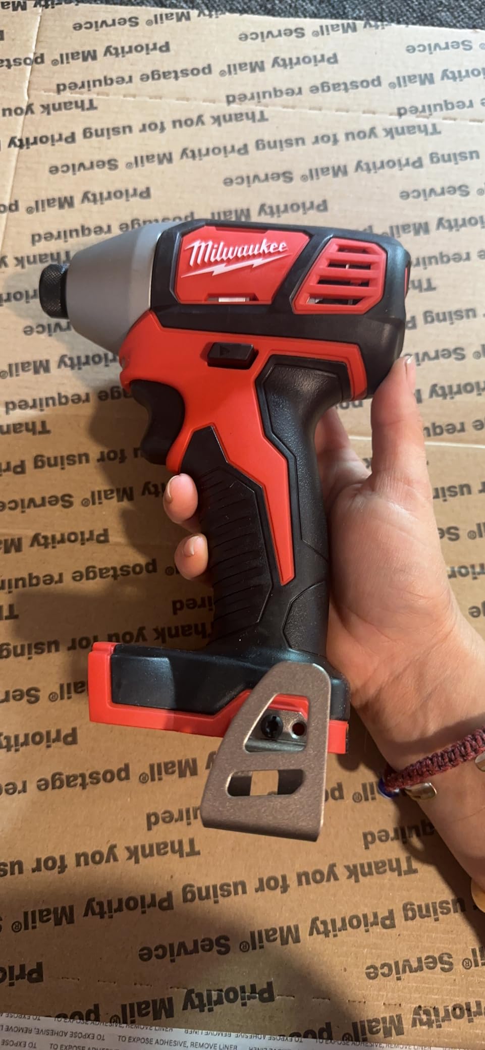 Milwaukee 2656-20 M18 18V 1/4 Inch Hex Impact Driver with 1,500 Inch Pounds of Torque (Battery Not Included) - Customer Photo 2