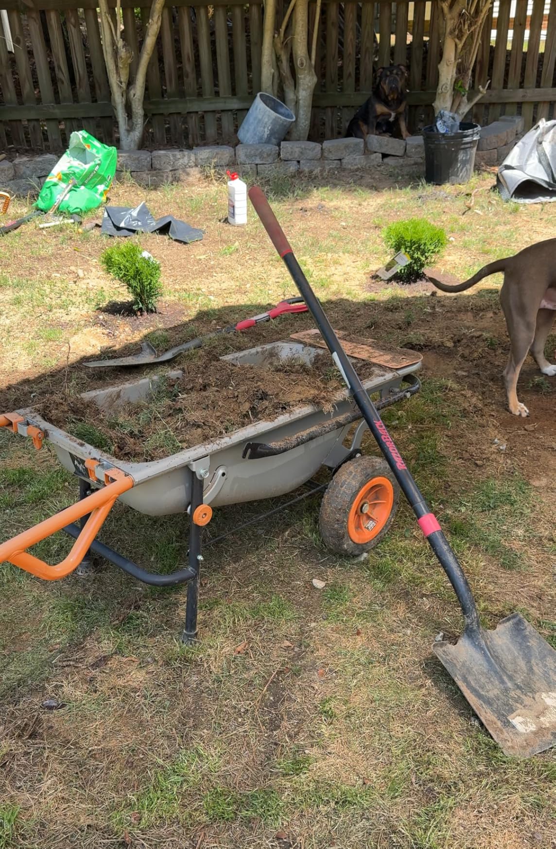 Worx WG050 8-in-1 Aerocart Garden Cart/Wheelbarrow Heavy Duty/Dolly customer photo 1