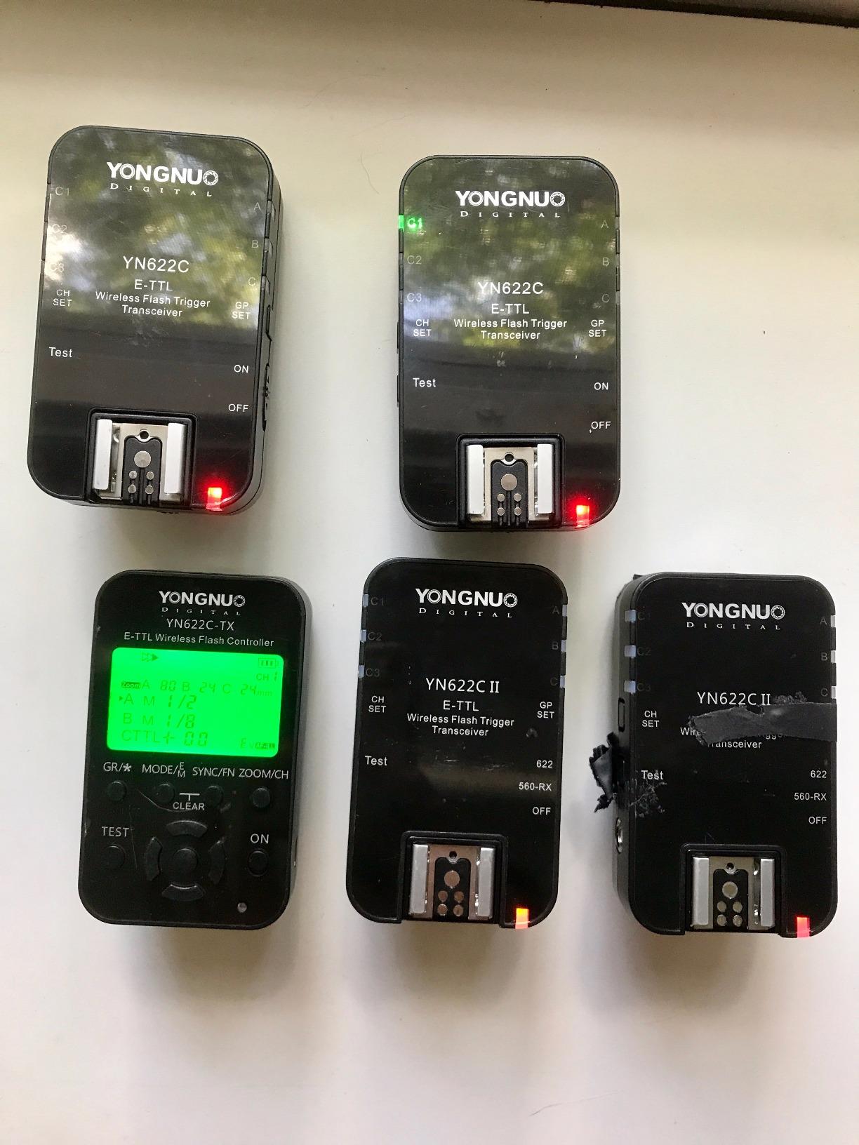 YONGNUO YN622C II Wireless ETTL Flash Trigger, with High-Speed Sync HSS 1/8000s for Canon Camera Customer Review YONGNUO YN622C II Wireless ETTL Flash Trigger, with High-Speed Sync HSS 1/8000s for Canon Camera - Customer Photo 2