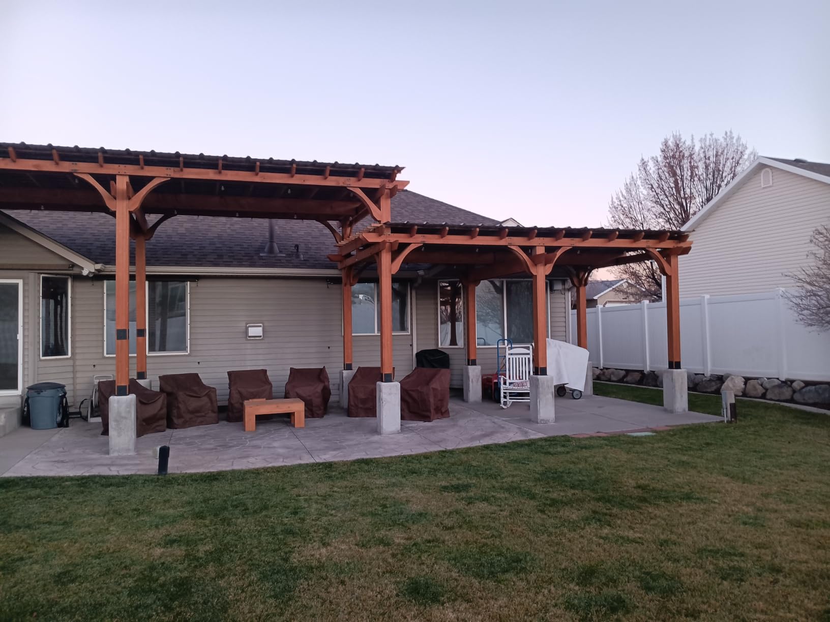 SEAL-ONCE NANO+POLY Penetrating Wood Sealer with Polyurethane - 1 Gallon. Water-based, Low-VOC, waterproofer & stain for decks, fences & log homes. Customer Review SEAL-ONCE NANO+POLY Penetrating Wood Sealer with Polyurethane - 1 Gallon. Water-based, Low-VOC, waterproofer & stain for decks, fences & log homes. - Customer Photo 2