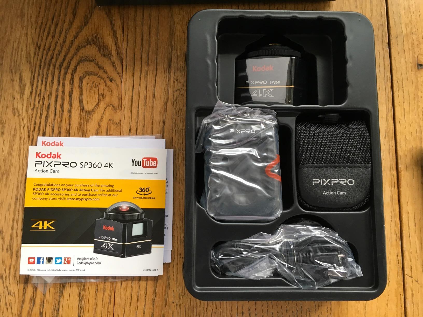 Kodak PIXPRO SP360 4K Dual Pro Pack VR Camera Customer Review Kodak PIXPRO SP360 4K Dual Pro Pack VR Camera - Customer Photo 1