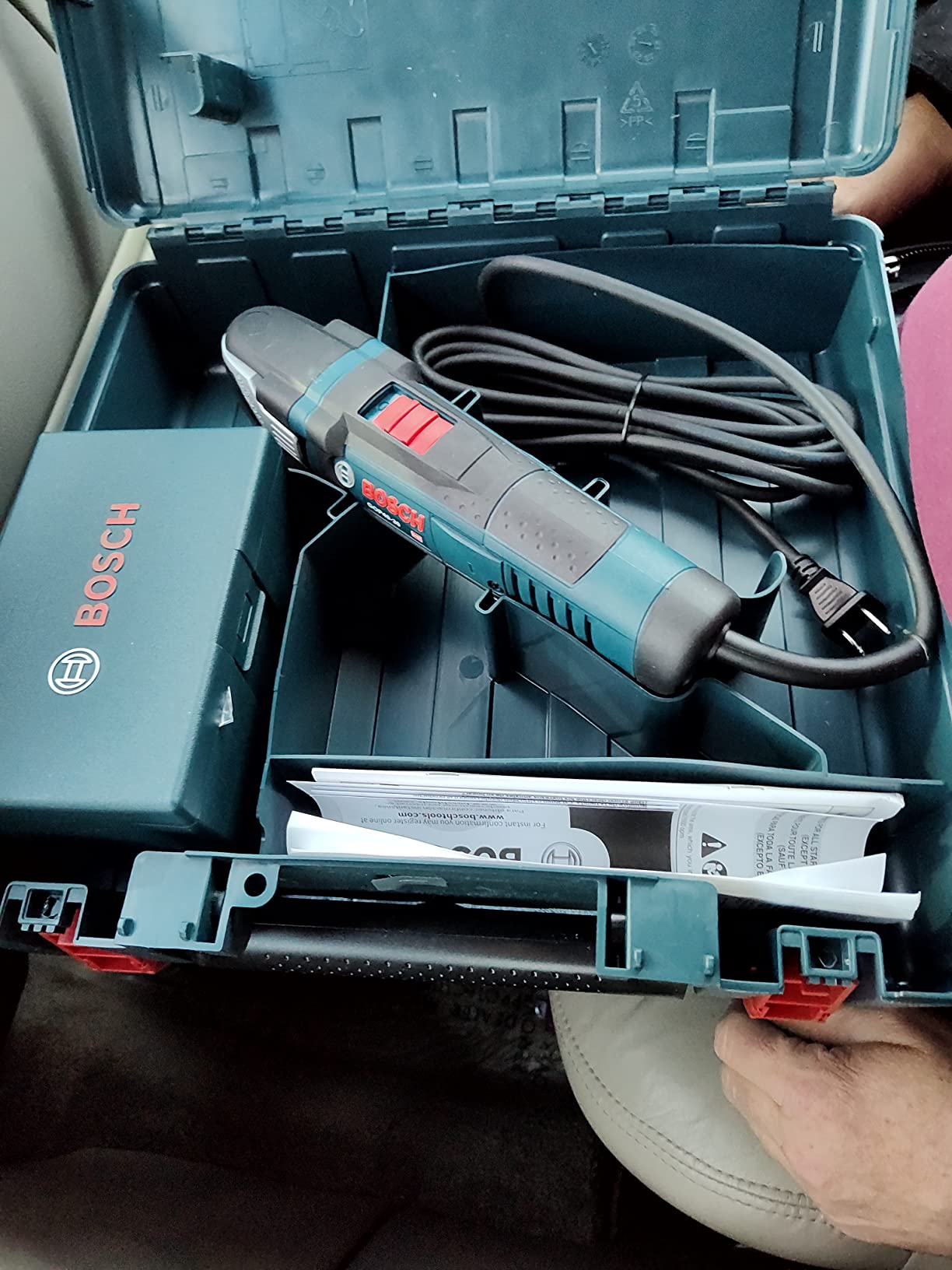 Bosch GOP40-30C StarlockPlus Oscillating Multi-Tool Kit (32 Accessories & Case) - 4.0 Amp Motor, 20,000 Oscillations per Minute customer photo 2