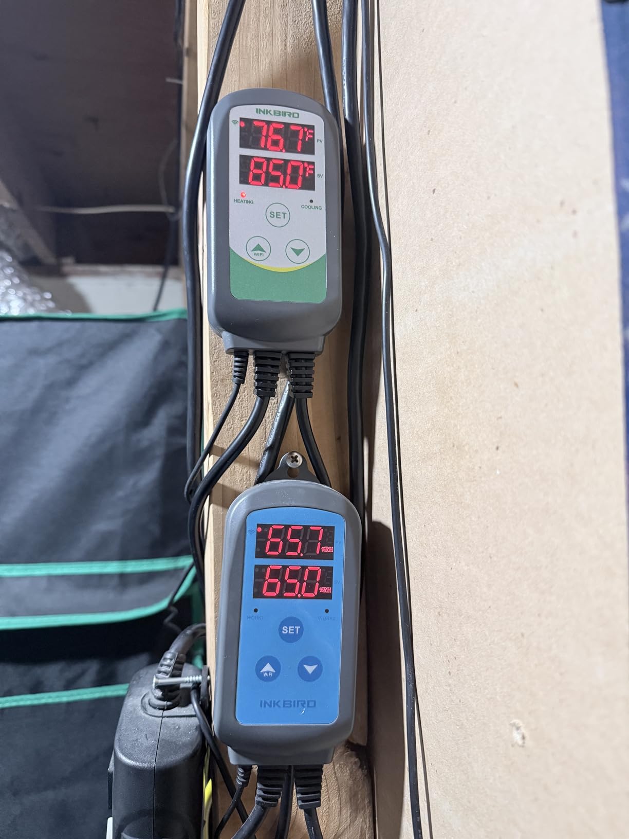 Inkbird ITC-308 Digital Temperature Controller Thermostat | 110V 10A 1100W 2-Stage Outlet with Heating and Cooling Mode for Carboy Homebrew Fermenter Greenhouse Terrarium customer photo 1