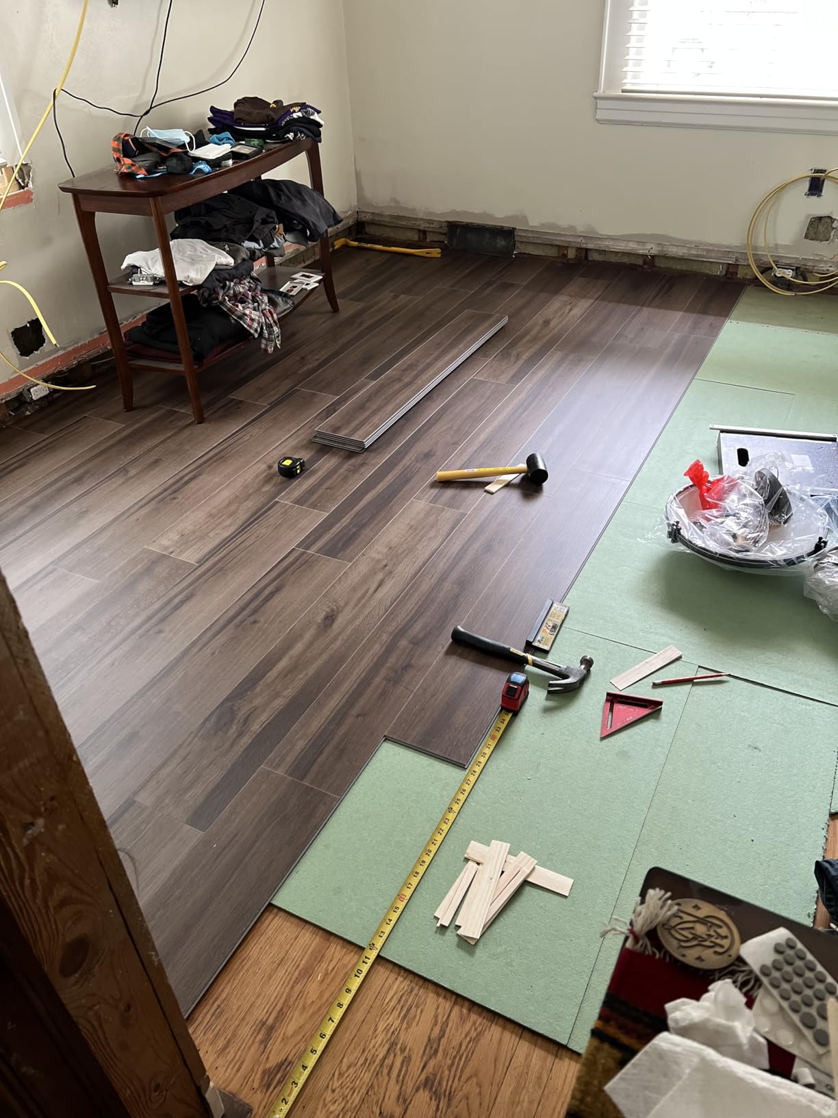 Wood Fiber Flooring Underlayment, 6mm (1/4 Inch) Thickness - 90 Sq Ft, Natural Soundproofing Insulation, for Laminate, Vinyl, LVT, LVP, or Hardwood Customer Review Wood Fiber Flooring Underlayment, 6mm (1/4 Inch) Thickness - 90 Sq Ft, Natural Soundproofing Insulation, for Laminate, Vinyl, LVT, LVP, or Hardwood - Customer Photo 1
