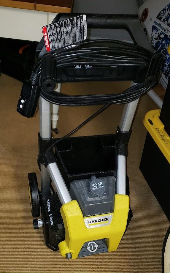 Karcher Pressure Washer K1700, CETA Certified, 3 Spray Nozzles, Detergent Tank, for Cars, Driveways, Siding, Patios, 1.2 max. GPM customer photo 1