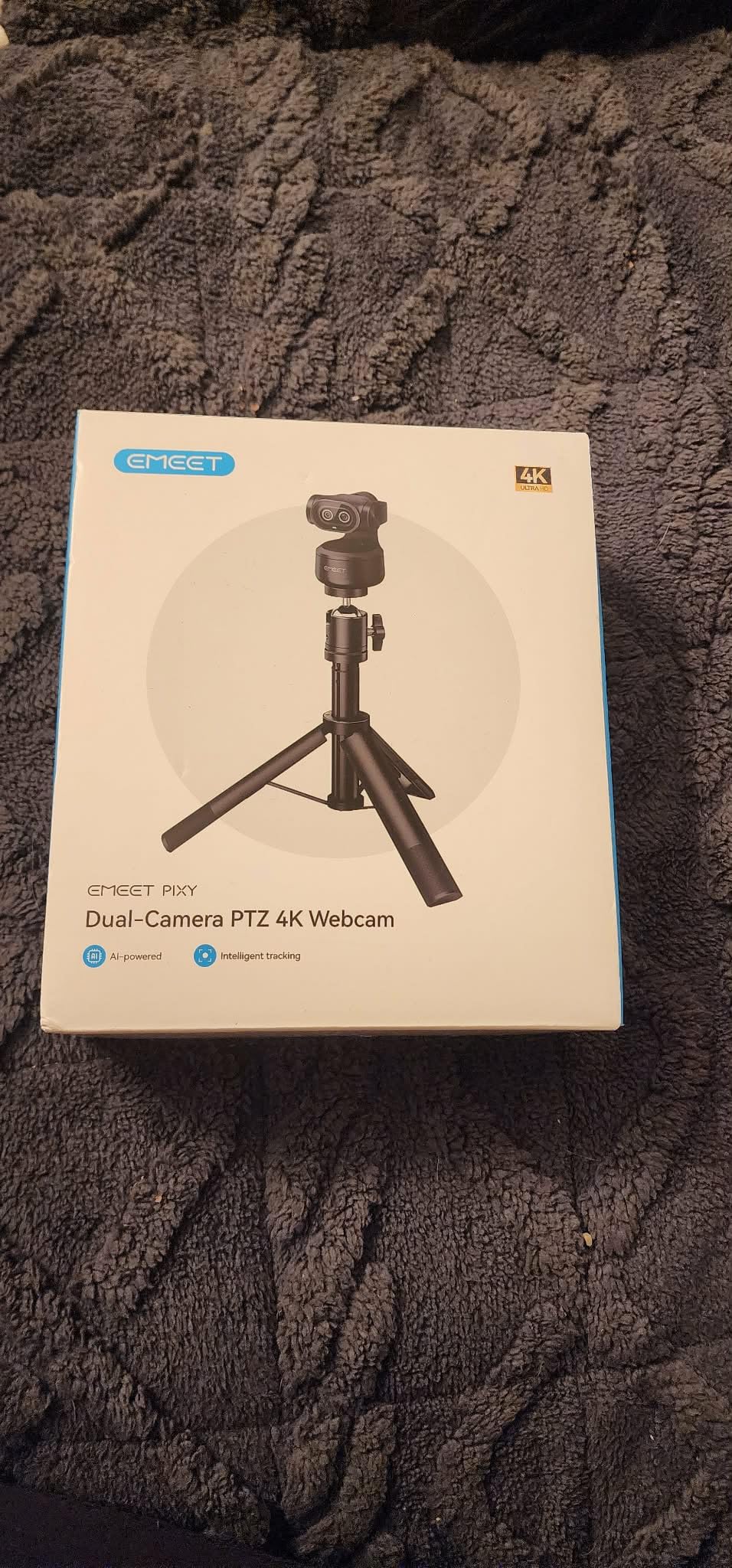 EMEET PIXY Dual-Camera AI-Powered PTZ Camera 4K, AI Tracking, PDAF&AI Autofocus 0.2s, 1/2.55'' Sony Sensor, 3 Mics, Presets, Gesture Control, 4K Webcam for Streaming and OBS/Twitch/Switch 2 Compatible Customer Review EMEET PIXY Dual-Camera AI-Powered PTZ Camera 4K, AI Tracking, PDAF&AI Autofocus 0.2s, 1/2.55'' Sony Sensor, 3 Mics, Presets, Gesture Control, 4K Webcam for Streaming and OBS/Twitch/Switch 2 Compatible - Customer Photo 5