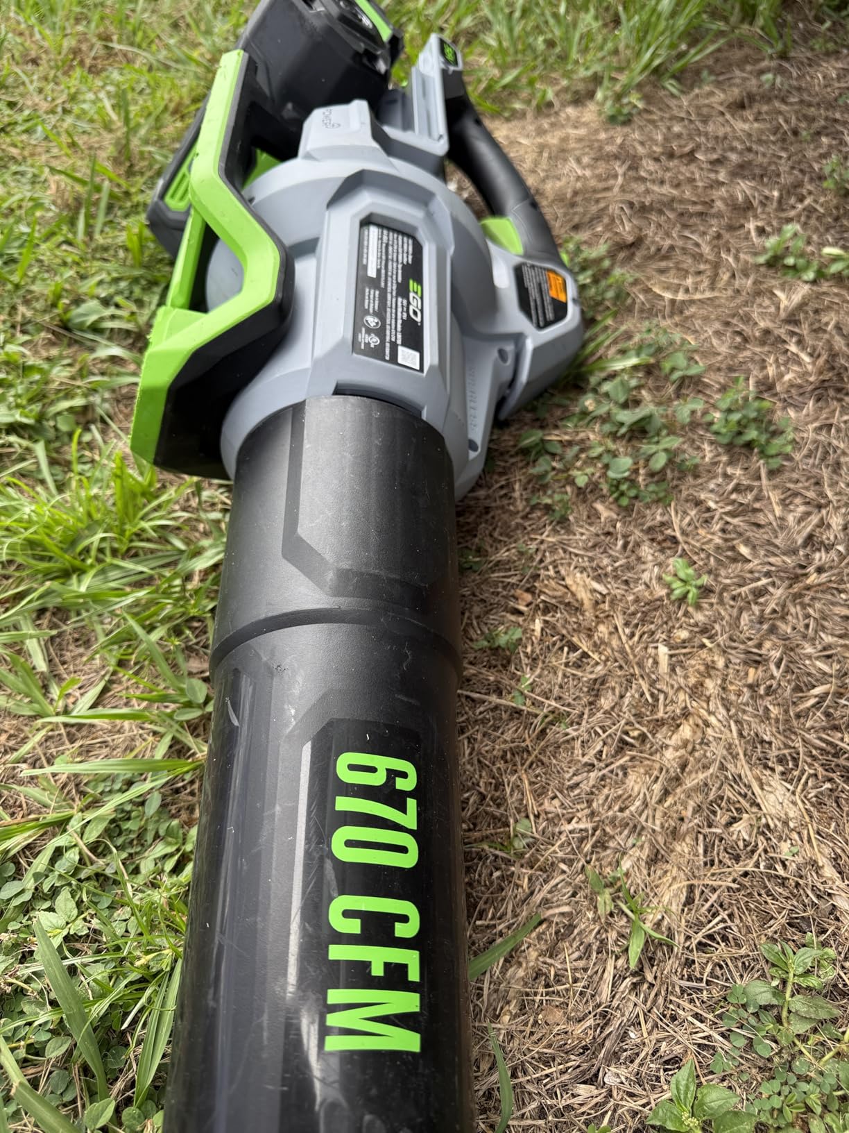 EGO POWER+ Leaf Blower, Cordless Electric 530 CFM, Includes 56V 2.5Ah Battery and Charger - LB5302 - Customer Photo 1