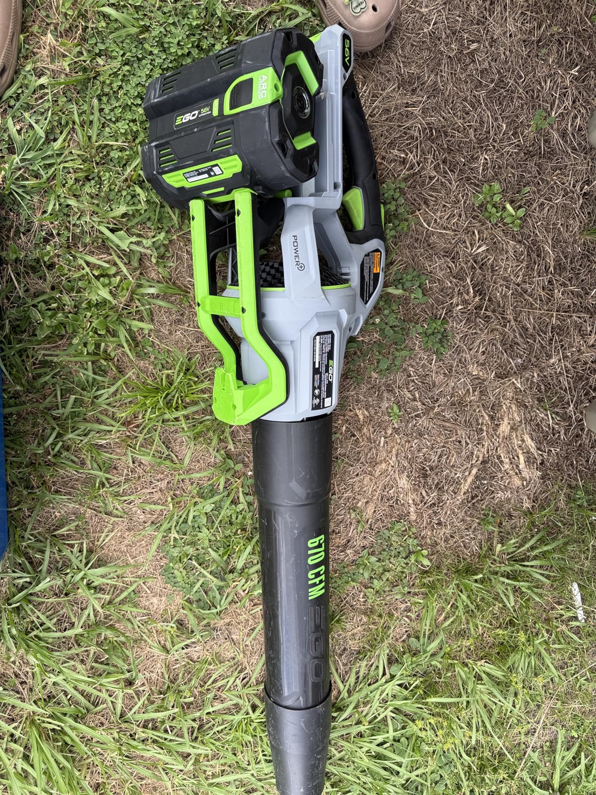 EGO Power+ LB5302 Leaf Blower, Cordless Electric 530 CFM, Includes 56V 2.5Ah Battery and Charger customer photo 2