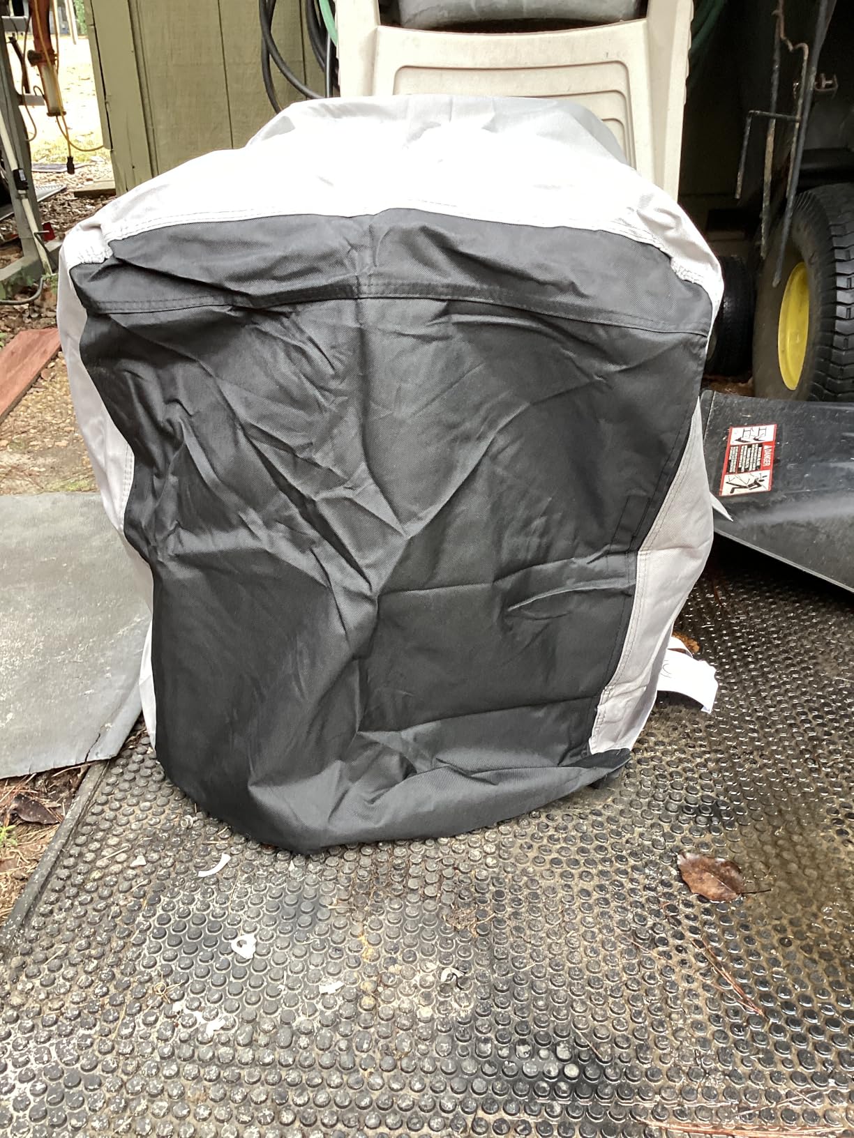 Porch Shield Waterproof Universal Generator Cover 32 x 24 x 24 inch - for Most Generators 5000-10000 Watt, Black Customer Review Porch Shield Waterproof Universal Generator Cover 32 x 24 x 24 inch - for Most Generators 5000-10000 Watt, Black - Customer Photo 1